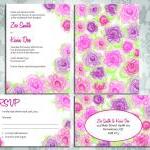 Wedding Invitation - Rose -..
